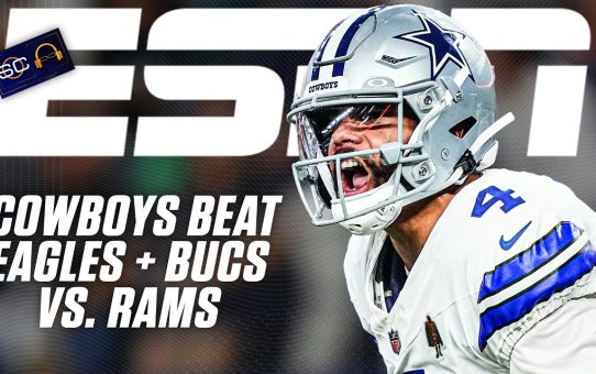 FULL REACTION: Cowboys beat the Eagles & Rams DOMINATE the Bucs | SC with SVP