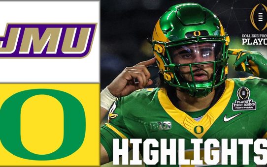 CFP First Round: James Madison Dukes vs. Oregon Ducks | Full Game Highlights | ESPN College Football