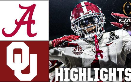 CFP First Round: Alabama Crimson Tide vs. Oklahoma Sooners | Full Game Highlights | ESPN CFB